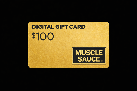 Muscle Sauce $100 digital gift card