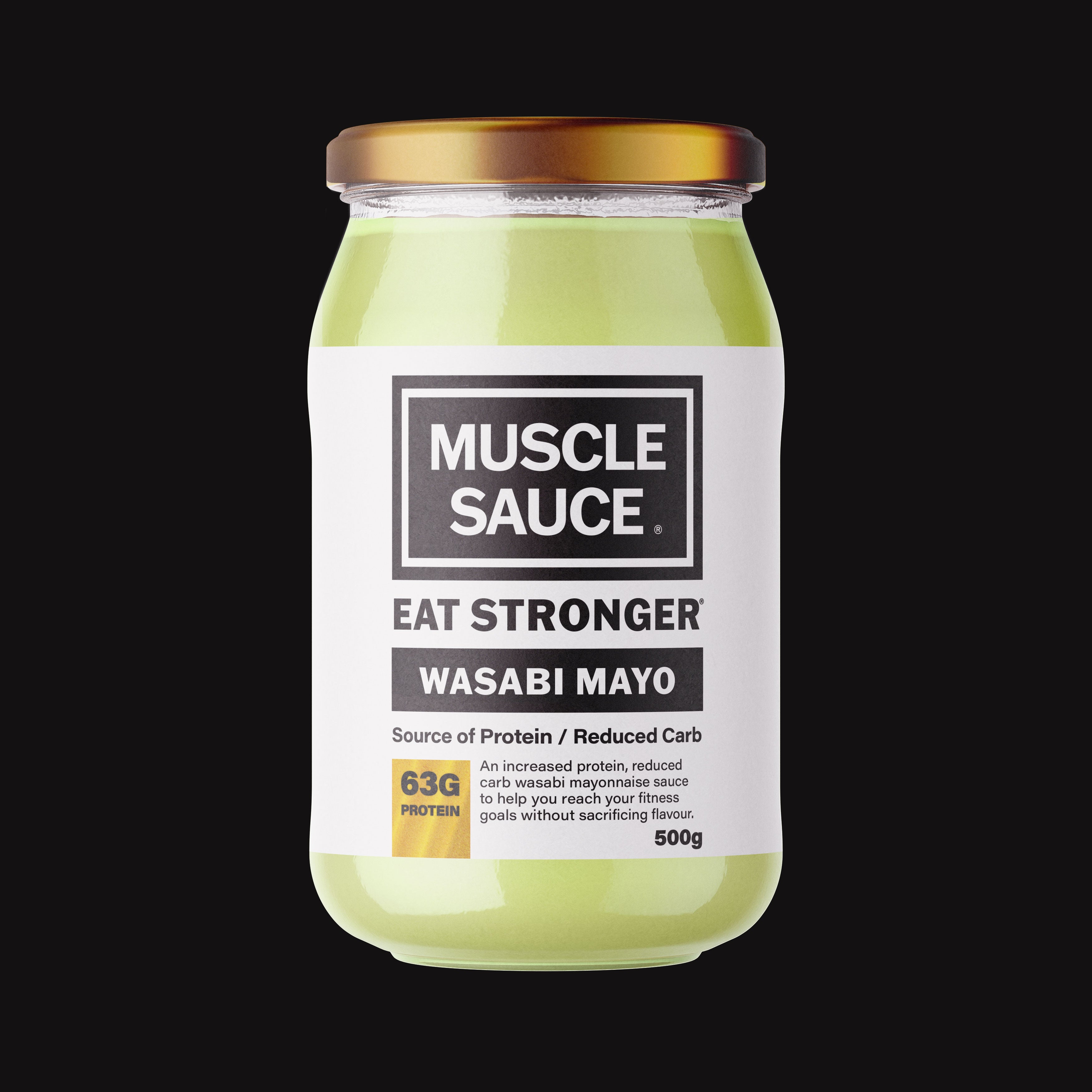 High Protein, Low Sugar Wasabi Mayonnaise | Muscle Sauce